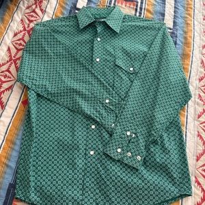 Boys panhandle slim Pearl snap shirt
